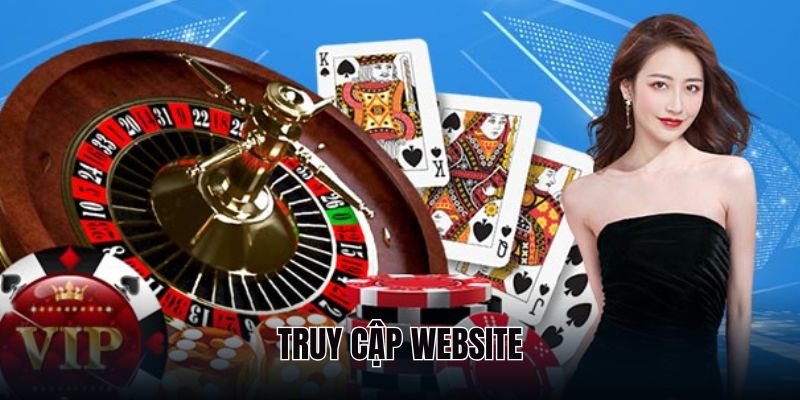 Tiến hành truy cập vào website để đăng nhập